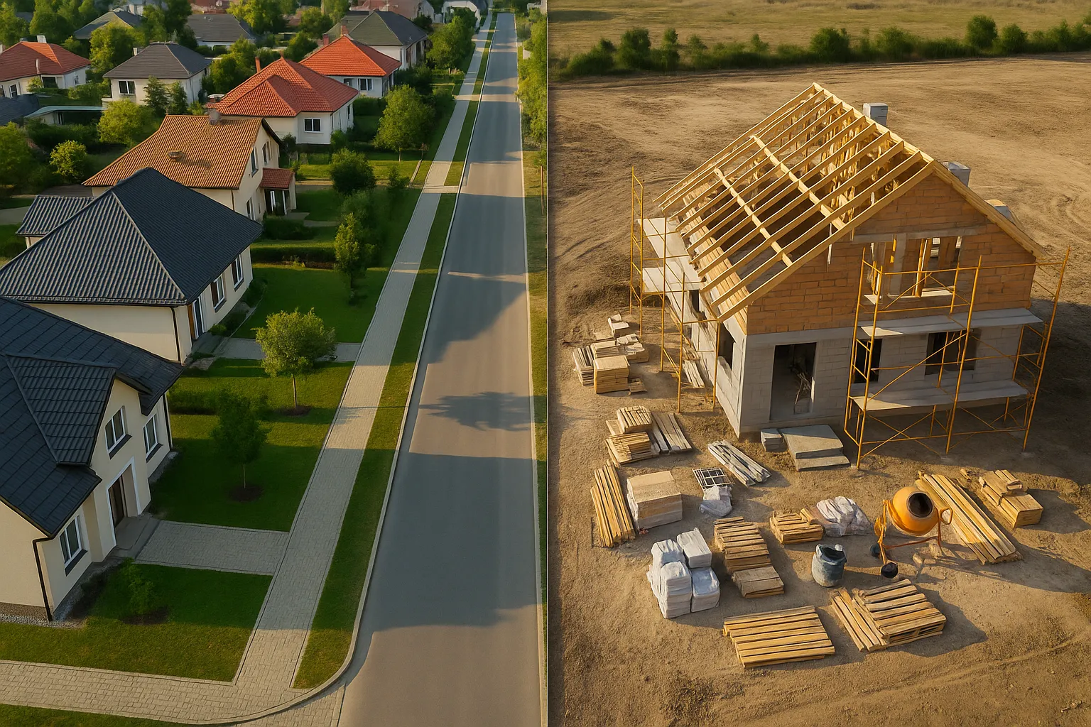 Comparativo: comprar casa pronta vs. construir com consórcio